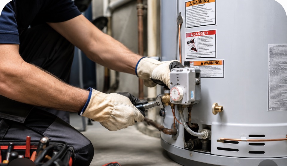 Water heater repair service